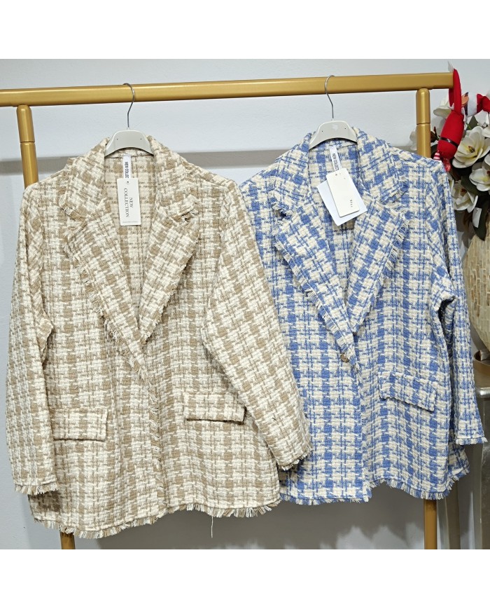 Chaqueta Pata de Gallo Patricia - Estilo y Elegancia