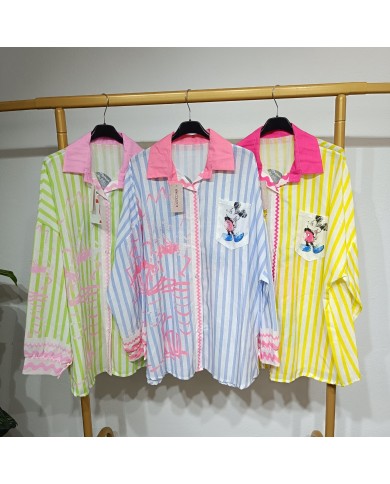 Camisa Raya Ratón - Elegancia y Estilo en Rayas Clásicas