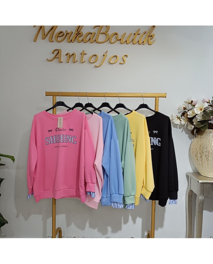 SUDADERA CUADRO SINCERA - Moda Cómoda y Estilosa para Todas