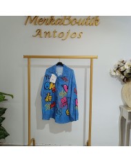 Camisa de Lino Emoticonos - Estilo y Comodidad