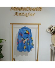 Camisa de Lino Emoticonos - Estilo y Comodidad