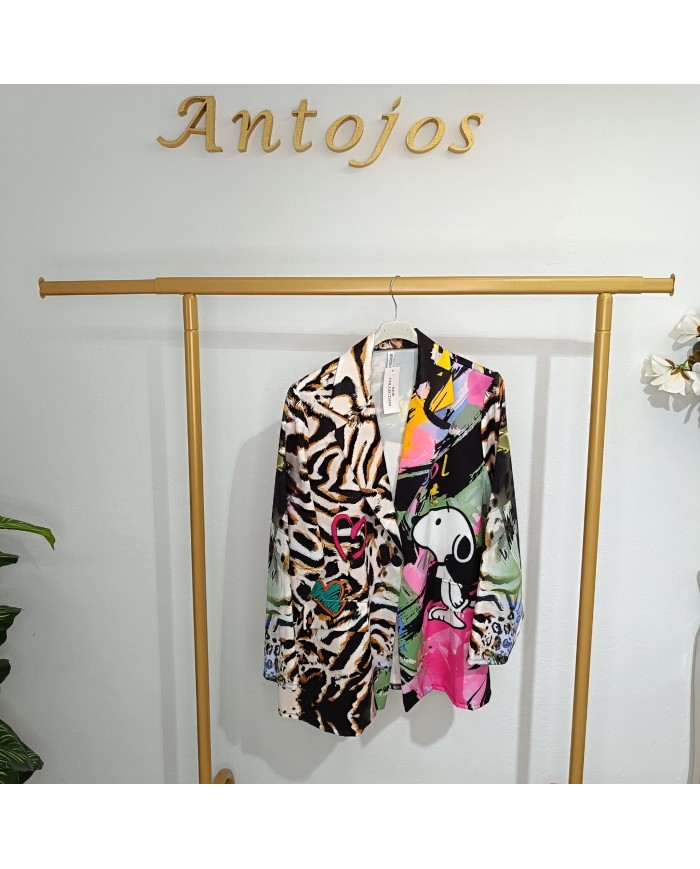 Chaqueta Americana Divertida Snoopy - Estilo y Diversión