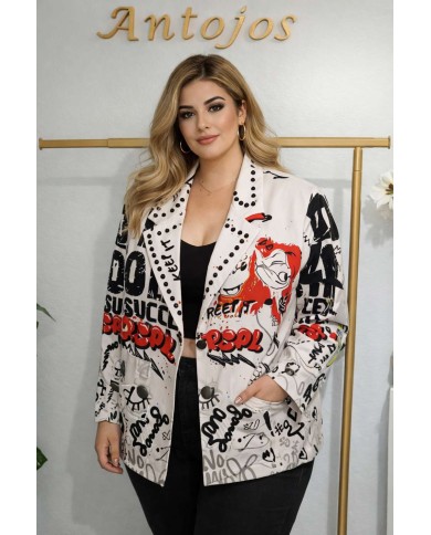 Chaqueta Americana Divertida Donal - Estilo Único y Original