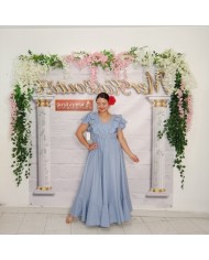 Bata Vichy Curvy Flamenca - Elegancia y Estilo para tus Curvas