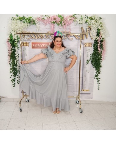 Bata Vichy Curvy Flamenca - Elegancia y Estilo para tus Curvas