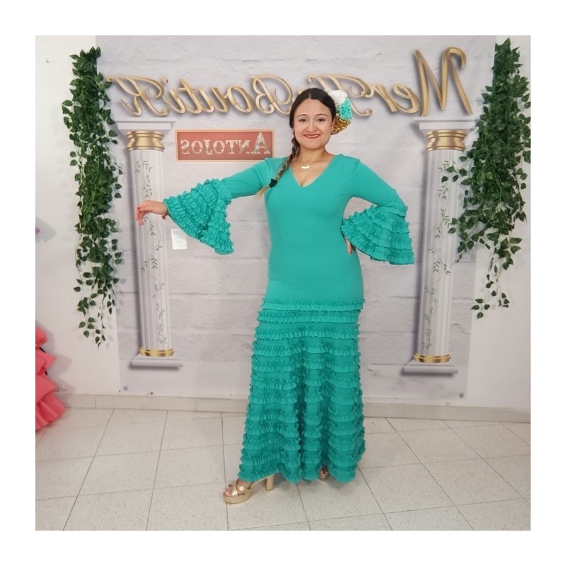 VESTIDO ROMANCERO MINI Flamenca - Elegancia y Tradición en Moda