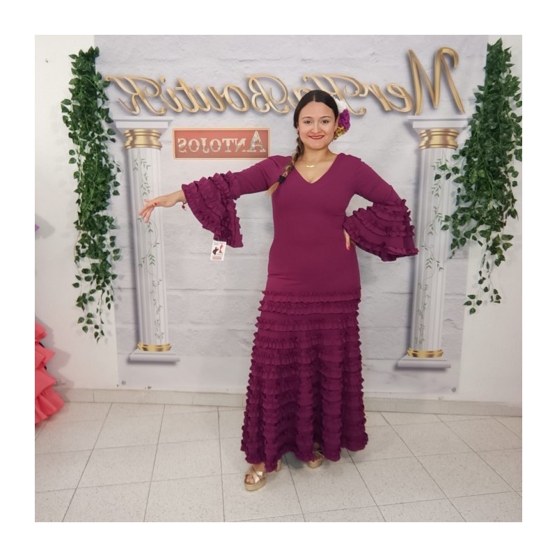 VESTIDO ROMANCERO MINI Flamenca - Elegancia y Tradición en Moda