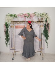 Bata Mónica Lunar Pequeño - Elegancia Flamenca en Lunares