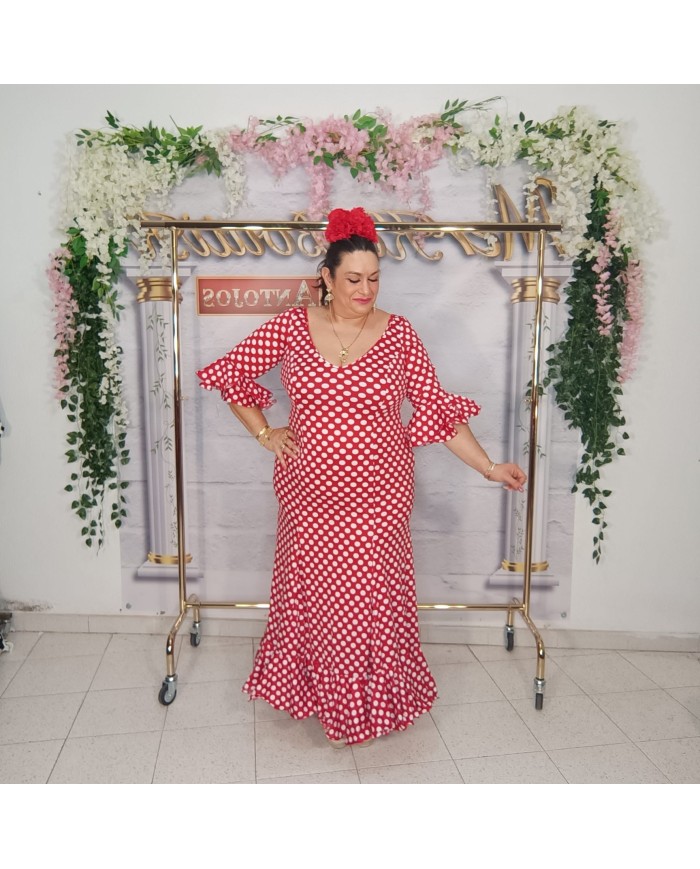 Bata Monica Lunar Mediano Flamenca - Elegancia y Tradición