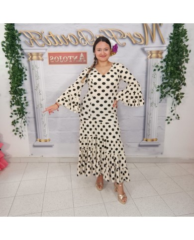 Vestido Carolina Lunar Flamenca - Elegancia y Tradición