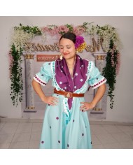 Bata Flamenca Mercedes - Elegancia y Tradición en Moda Flamenca