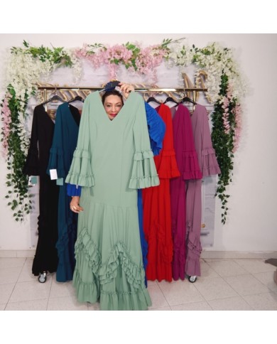 Vestido Kasandra Flamenca - Elegancia y Tradición en Cada Paso