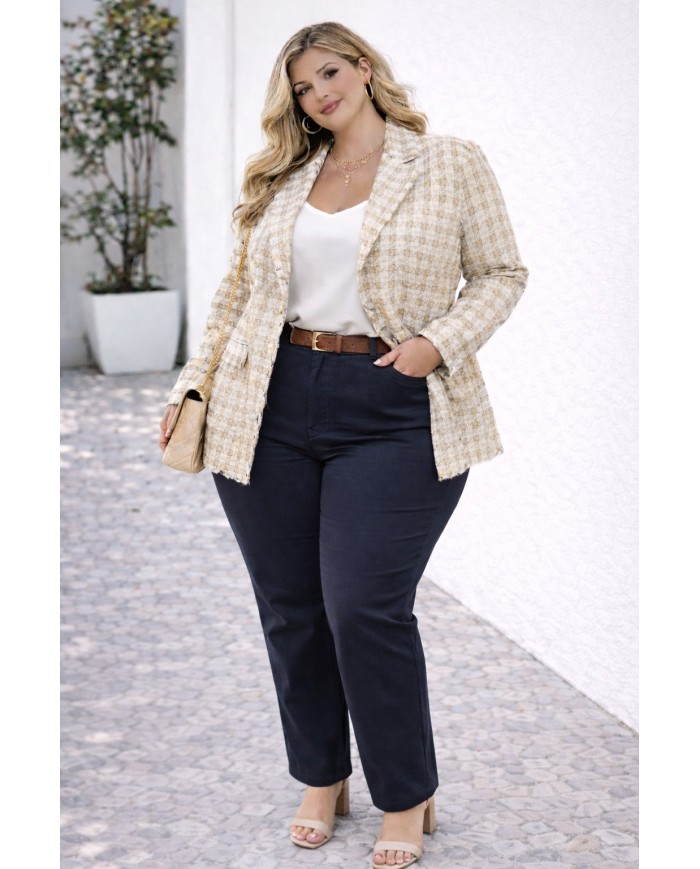 Pantalón Pata Recta Nube - Elegancia y Confort en Cada Paso