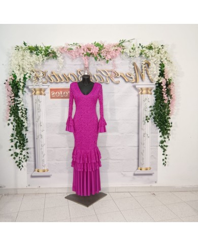 Vestido Azucena Flamenca - Elegancia y Tradición en Moda Flamenca