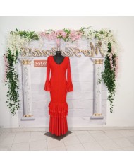 Vestido Azucena Flamenca - Elegancia y Tradición en Moda Flamenca