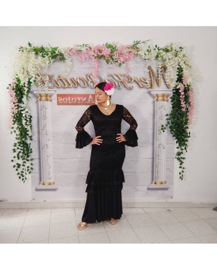 Vestido Azucena Flamenca - Elegancia y Tradición en Moda Flamenca