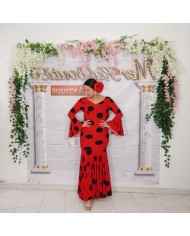 Vestido de Flamenco Mariana - Elegancia y Tradición