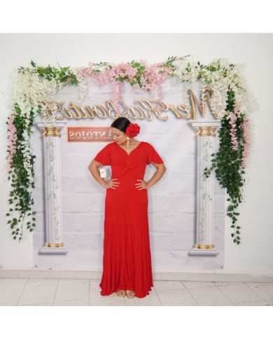 Vestido Flamenco ROMINA - Elegancia y Tradición en Cada Volante