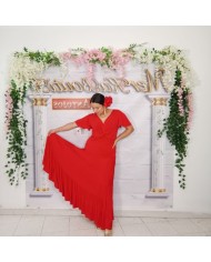 Vestido Flamenco ROMINA - Elegancia y Tradición en Cada Volante