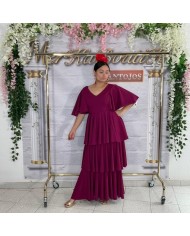 Vestido Flamenco DOLORES - Elegancia Tradicional y Estilo Andaluz