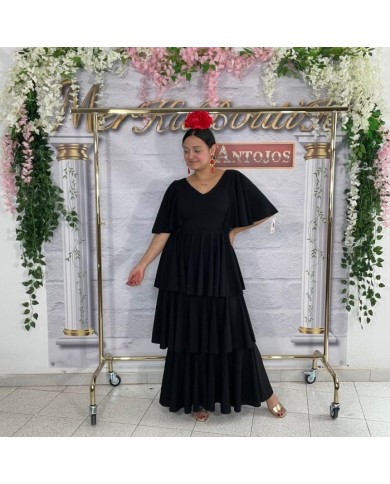 Vestido Flamenco DOLORES - Elegancia Tradicional y Estilo Andaluz