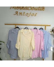 Camisa Rayas Pipi - Estilo Clásico y Elegancia