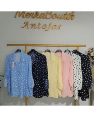 Camisa Lunar Flamenca - Estilo y Tradición en Moda