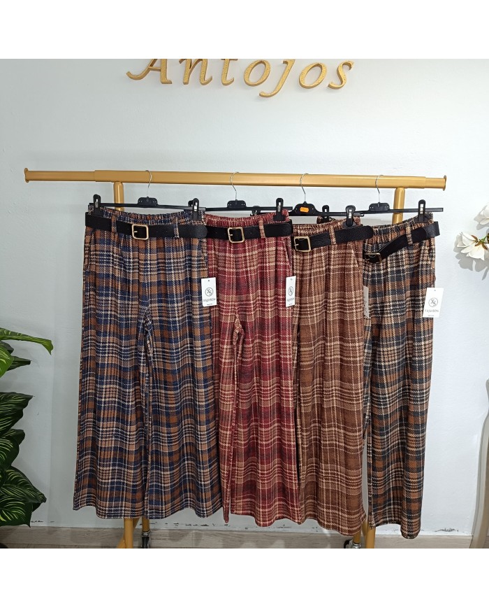 Pantalón Cuadro Viscosa Boom - Estilo y Comodidad en Cada Paso