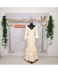 Vestido Veronica Flamenco - Elegancia y Tradición