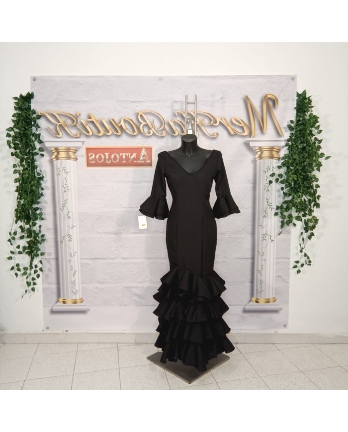 Vestido Veronica Flamenco - Elegancia y Tradición