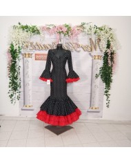 Vestido Clavel Flamenco - Elegancia y Tradición