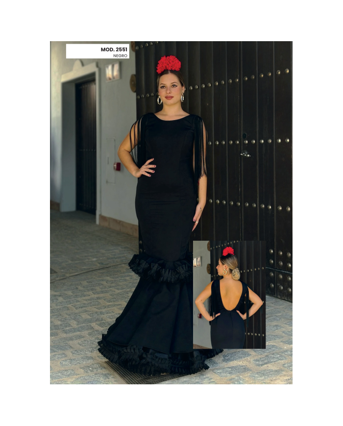 Vestido Caracola Flamenco - Elegancia y Tradición en Moda