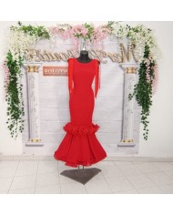 Vestido Caracola Flamenco - Elegancia y Tradición en Moda