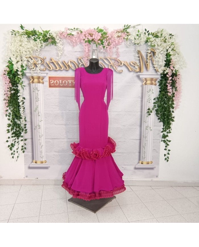 Vestido Caracola Flamenco - Elegancia y Tradición en Moda