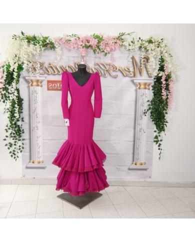 Vestido Rociana - Elegancia y Tradición en Flamenco