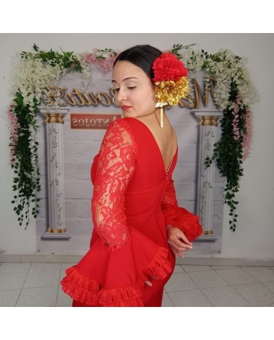 Vestido Puerta Tierra - Elegancia y Tradición Flamenca