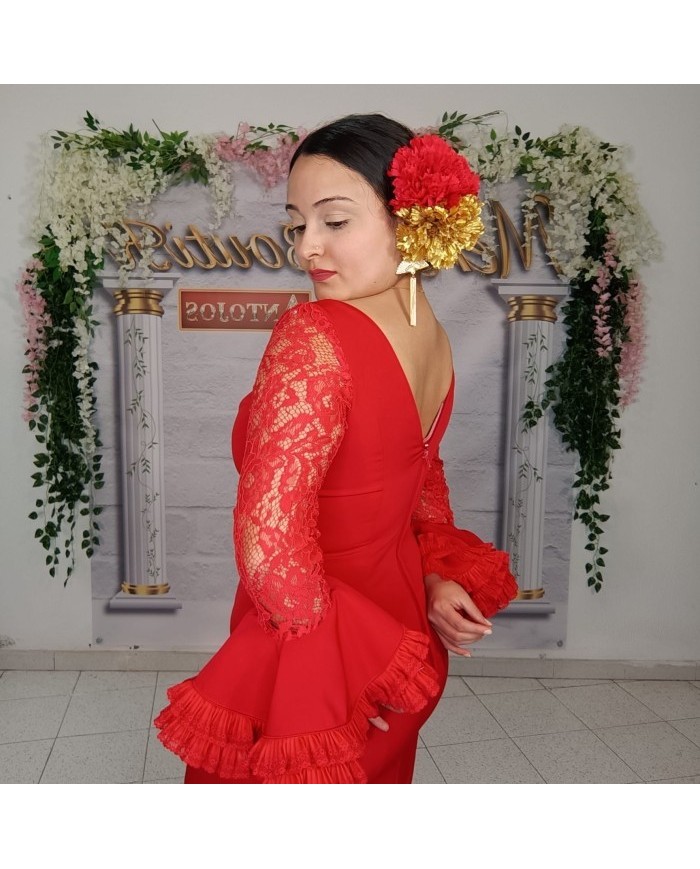 Vestido Puerta Tierra - Elegancia y Tradición Flamenca