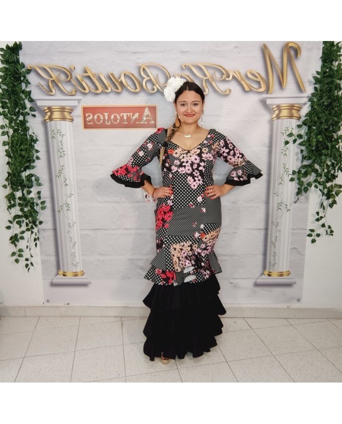 Vestido Andújar Flamenco - Elegancia y Tradición en Cada Paso