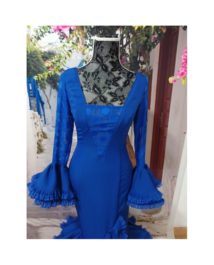 Vestido Caleta Flamenco - Elegancia y Tradición