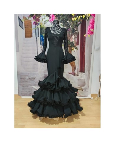 Vestido Caleta Flamenco - Elegancia y Tradición