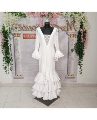 Vestido Caleta Flamenco - Elegancia y Tradición