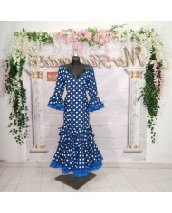 Compra Vestido Macu Lunar Grande Flamenco | Moda Flamenca Online