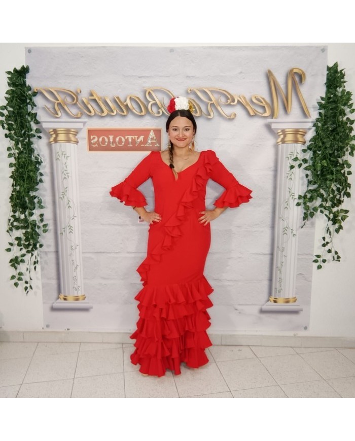 Vestido Manuela Flamenco | Elegancia y Tradición en Moda Flamenca