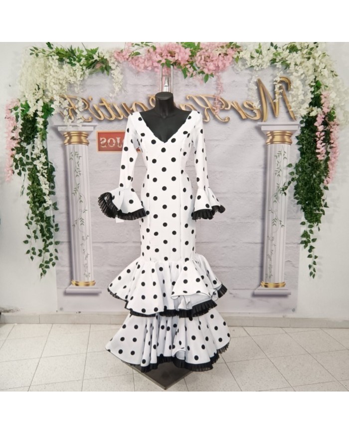 Vestido Huelva - Elegancia Flamenca para Eventos Especiales