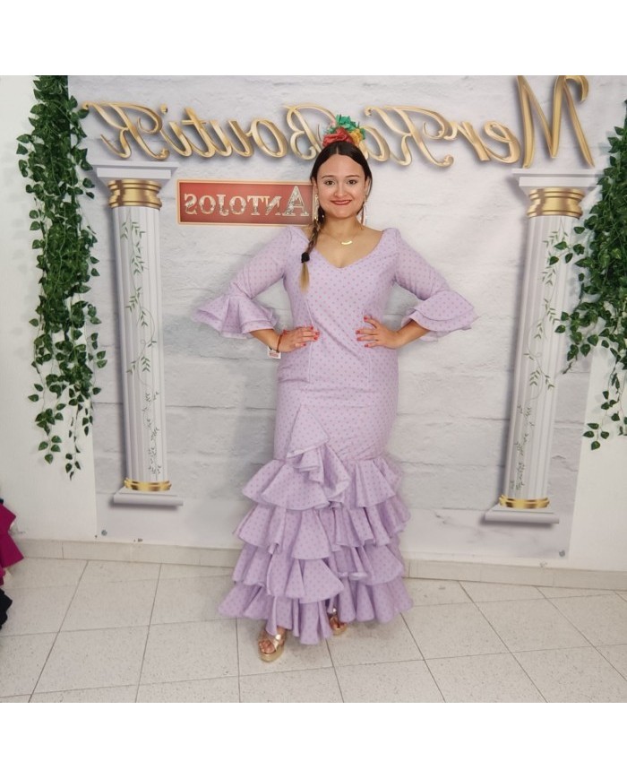 Vestido Valentina Flamenco - Elegancia y Tradición