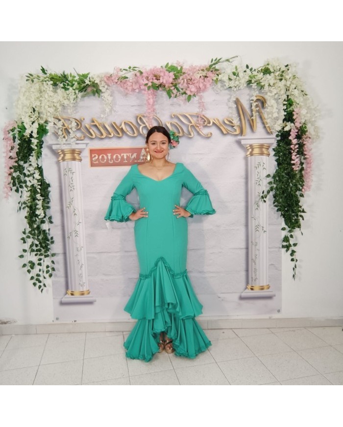 Vestido Alcalá Flamenco - Elegancia y Tradición