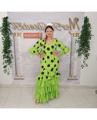 Vestido Esther Flamenco - Elegancia y Tradición en Moda Flamenca