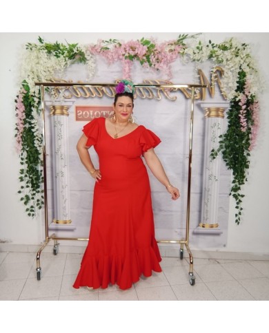 Vestido Bata Tarifa - Elegancia Flamenca | Comprar Online