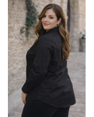 Camisa Básica Blanca Oversize Algodón | Blusa Larga Holgada Mujer | MerkaBoutik