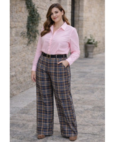 Pantalón Cuadro Viscosa Boom - Estilo y Comodidad en Cada Paso